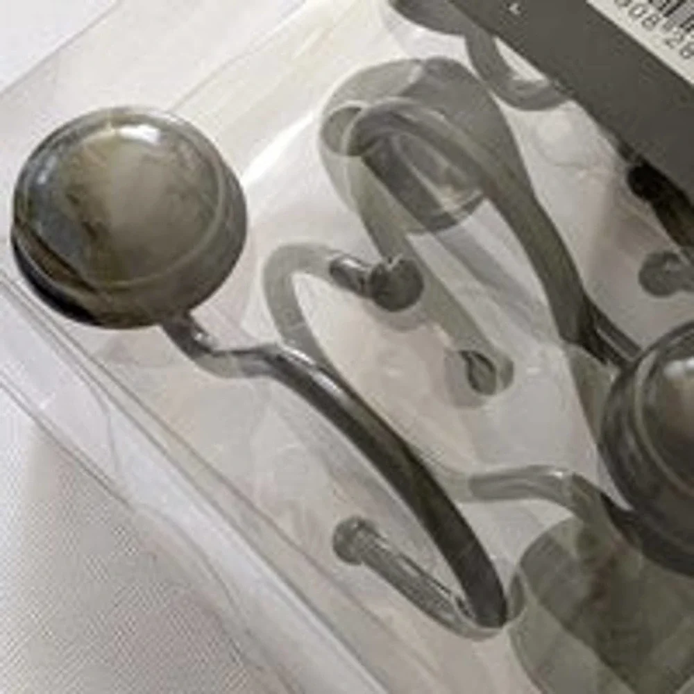 New Threshold Set of 12 Shower Hooks oil rubbed bronze rustproof